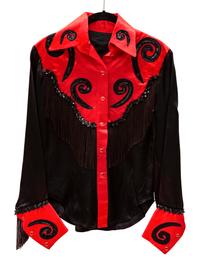 Five Satin-fringe Rodeo Tops