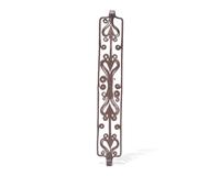 A Wrought Iron Wall Rack, French, 18th Century