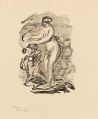Femme Au Cep De Vigne