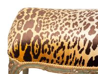 A Louis XV Painted Window Bench