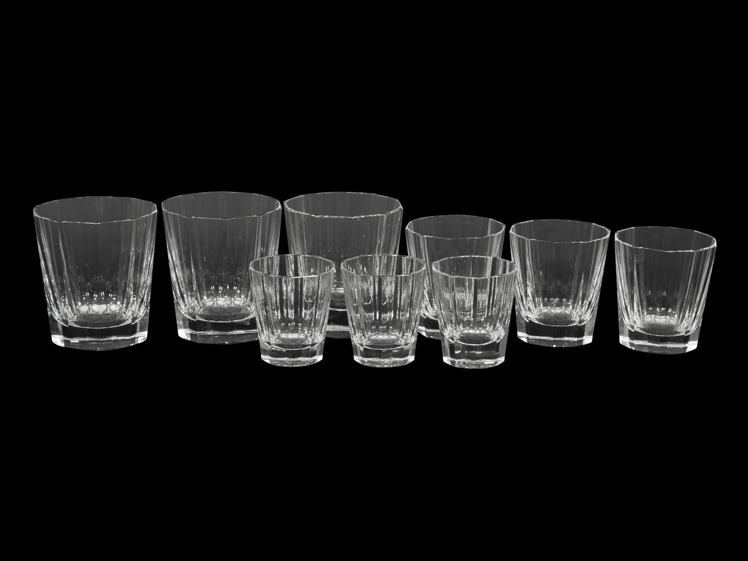A Baccarat Monaco Glassware Service
