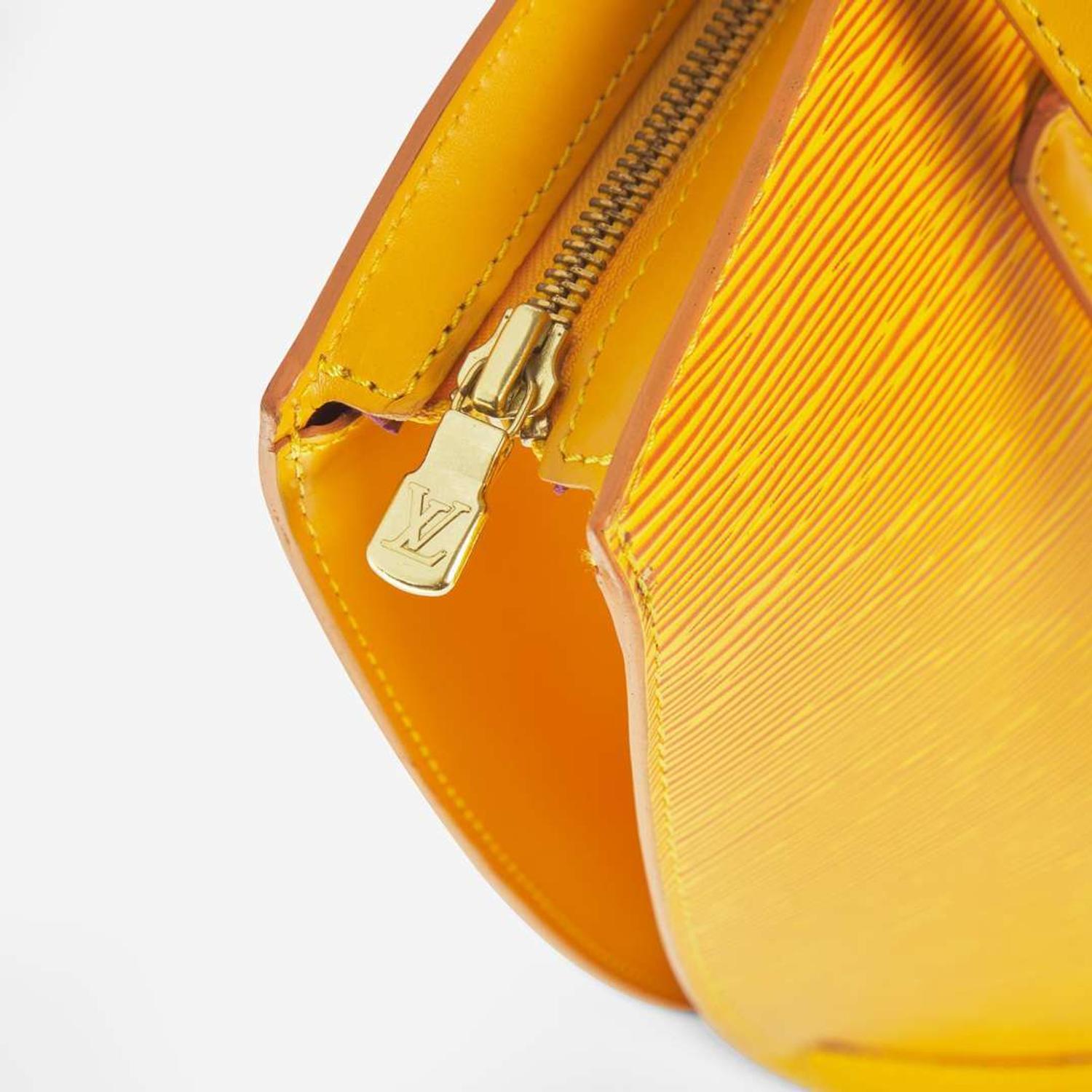 A Louis Vuitton St. Jacques GM Shopping Tote in Yellow Louis Vuitton