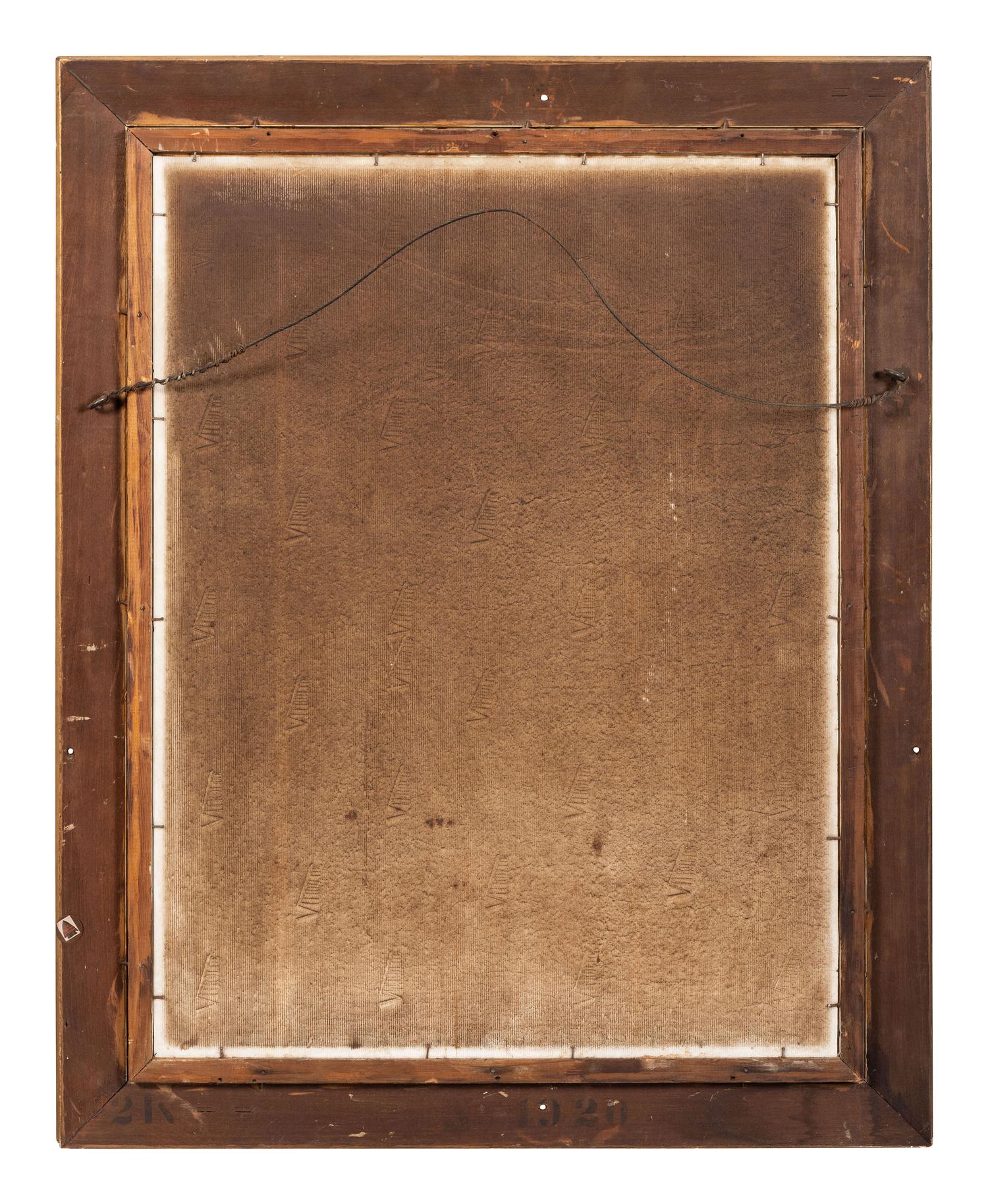 An I.W. Harper Whiskey Vitrolite Advertising Sign