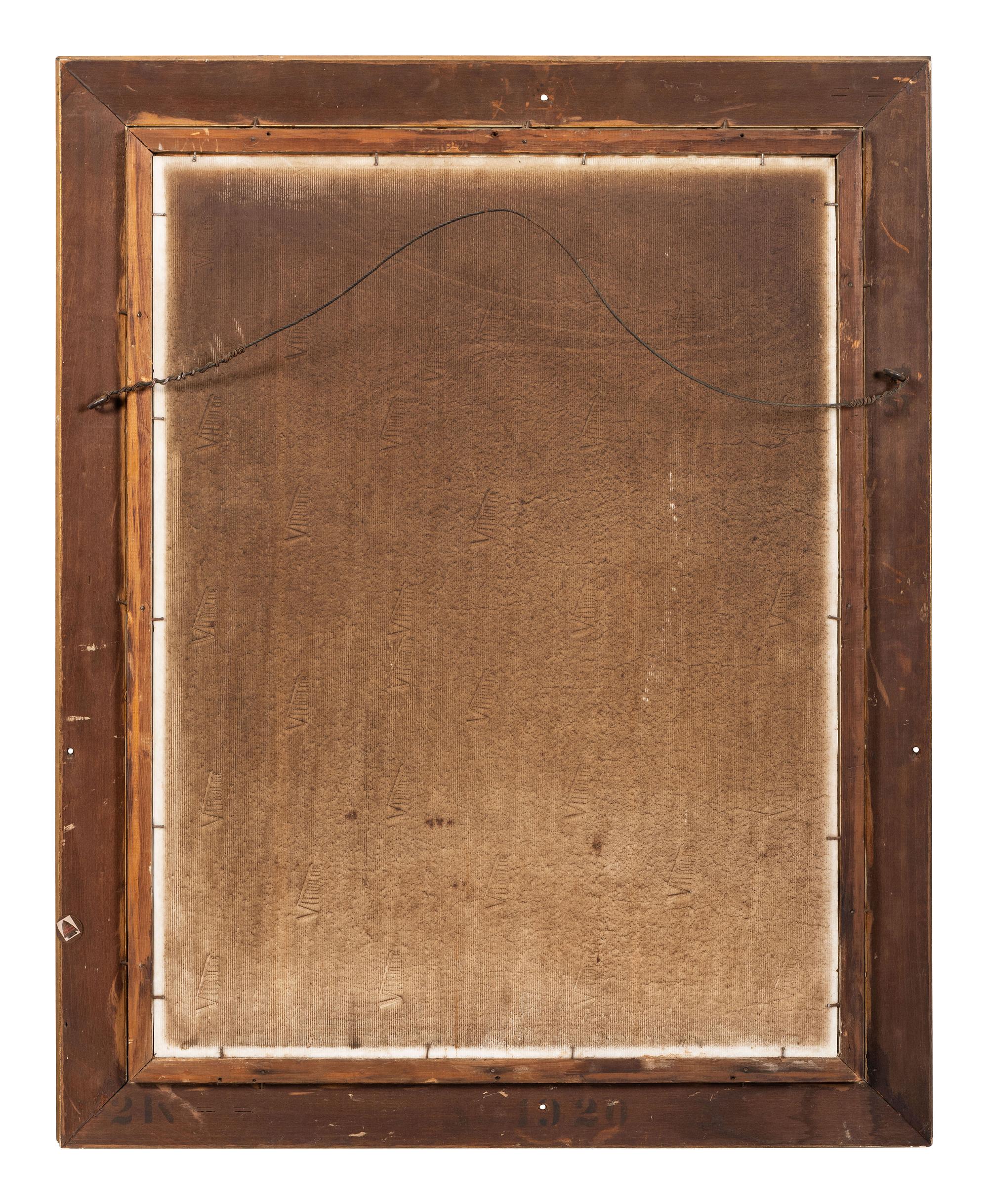 An I.W. Harper Whiskey Vitrolite Advertising Sign