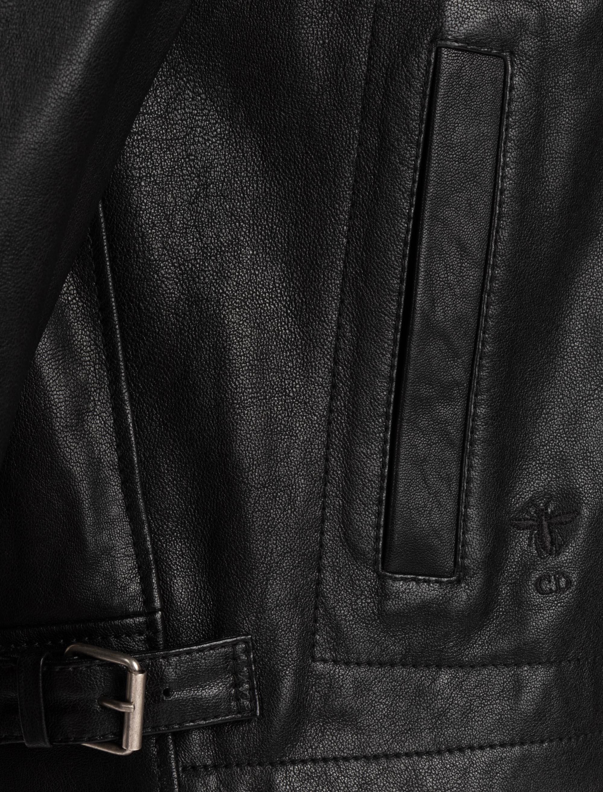 Christian Dior Leather Double Breast Jacket