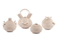 Collection of Corrugated Pottery