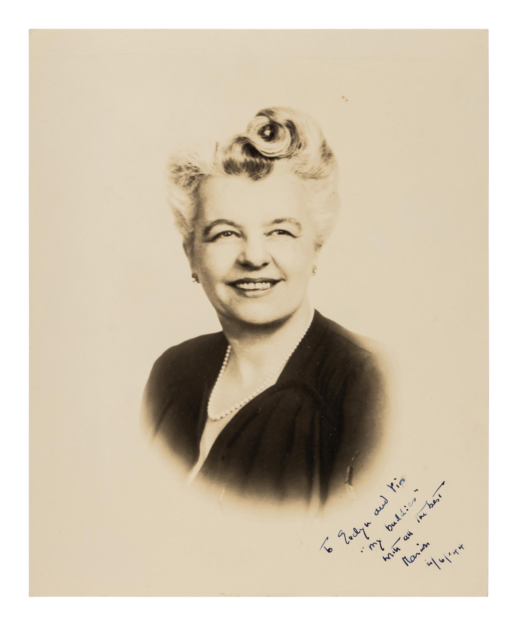 [TRUMAN, Harry S. (1884-1972)] – Lt. Col. James V. Hunt. Album containing approximately 60 signed photos of people related to President Truman's Cabinet and contemporary U.S. Senators and Congressmen, ca. 1944-1947.