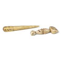 Two Sailor-Carved Tools