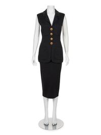 Chanel Knit Tunic and Skirt Ensemble, c.1990