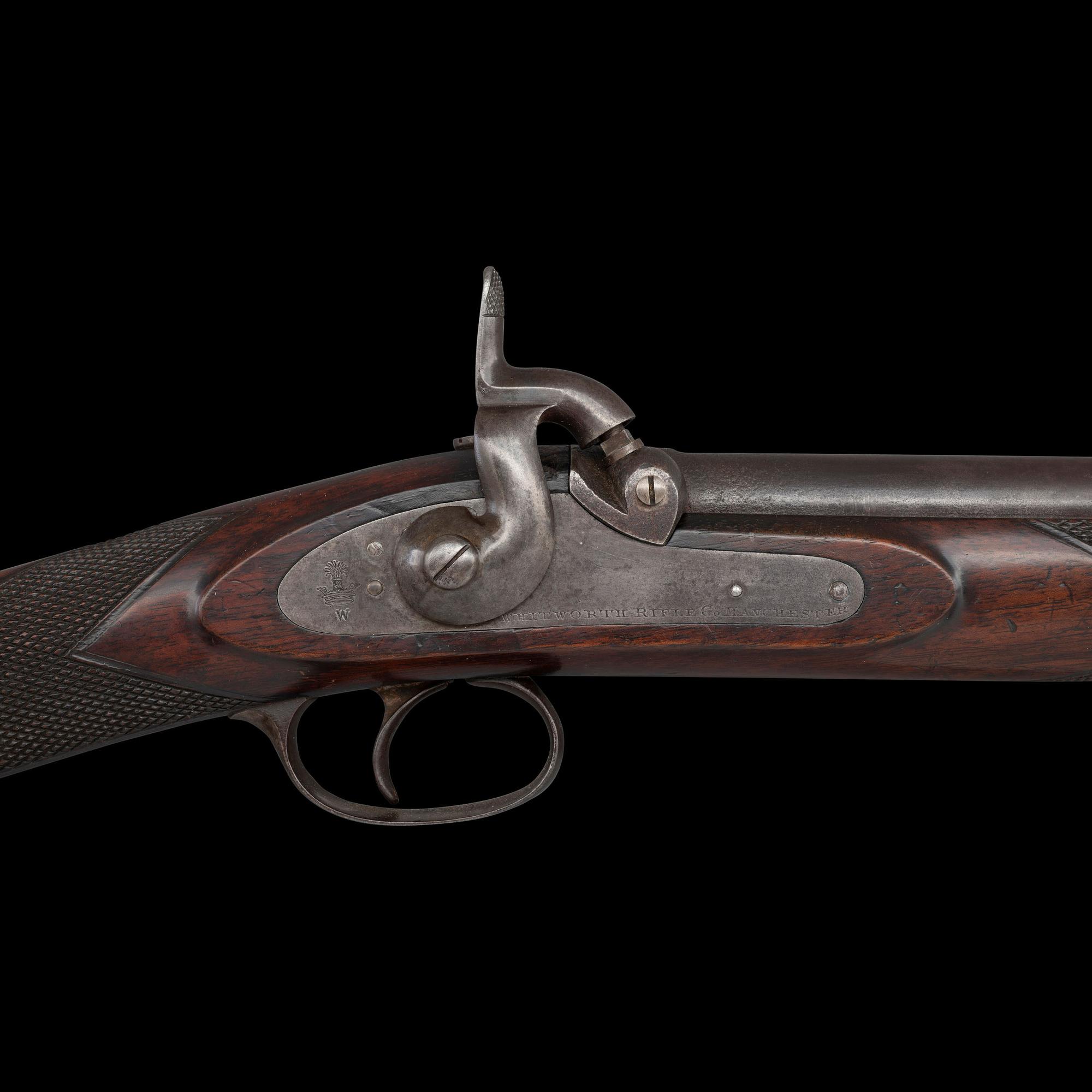 A 2nd Quality Marked Confederate Whitworth Rifle #B922