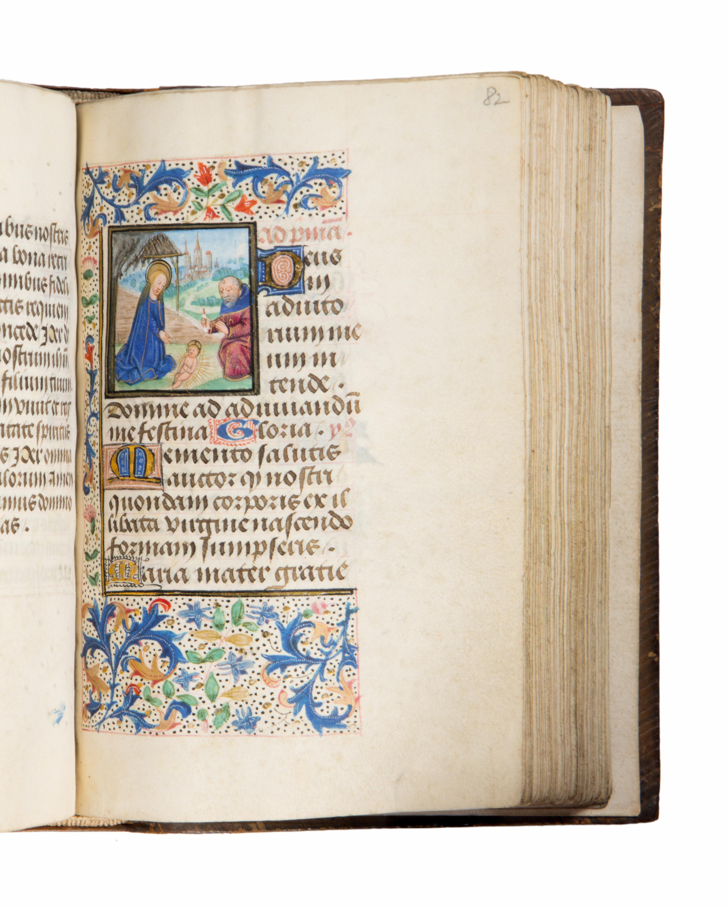 FOLLOWER OF LOYSET LIÉDET (active 1448–1478) and THE MASTER OF EDWARD IV (active 1470–1490) with FOLLOWER OF WILLEM VRELANT (active 1454–1481) Book of Hours, in Latin, illuminated manuscript on parchment [Southern Netherlands, Bruges, c. 1480]