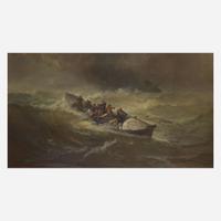Franklin Dullin Briscoe (American, 1844-1903) Perils of the Sea