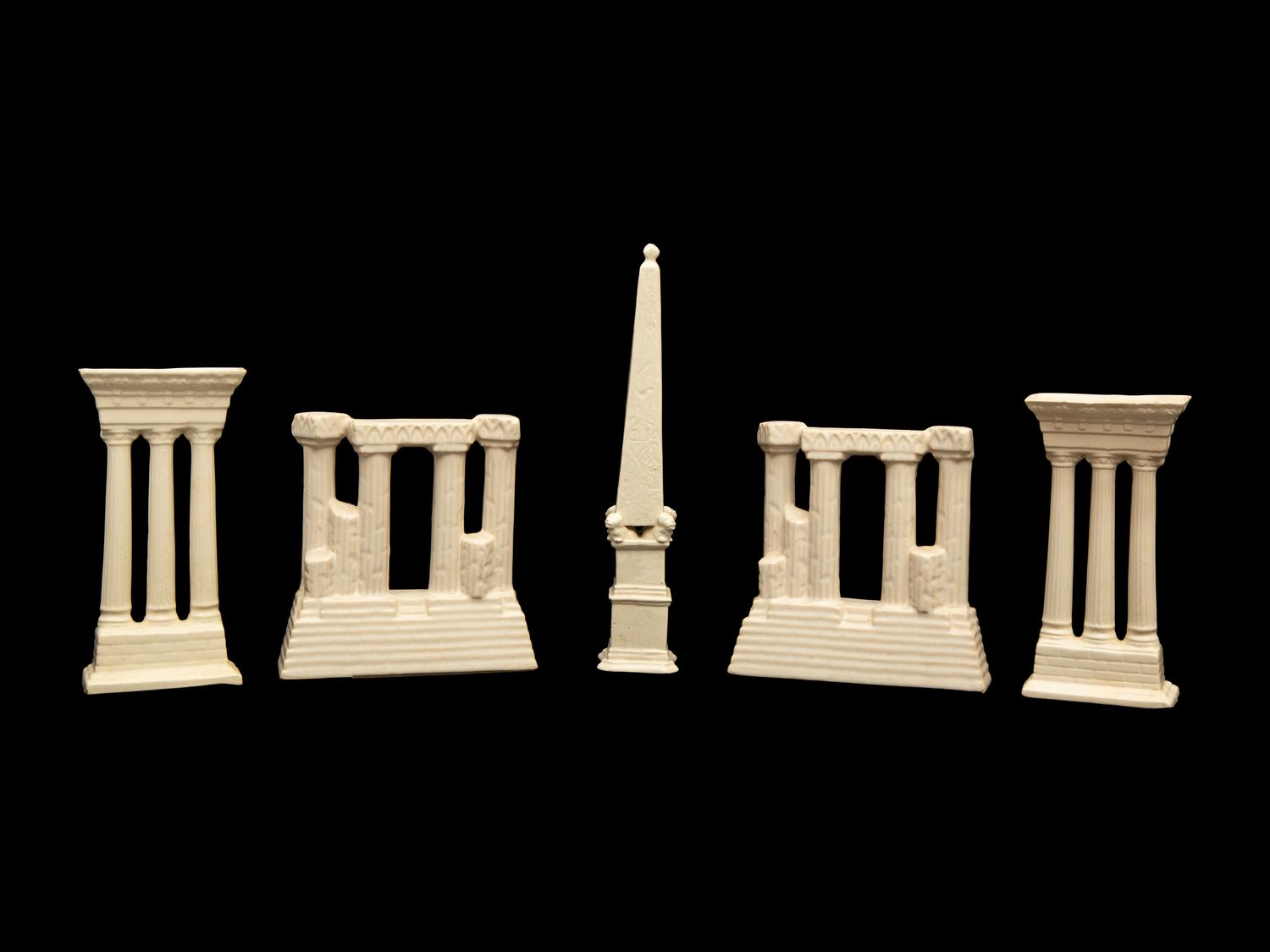 Five Creamware Items