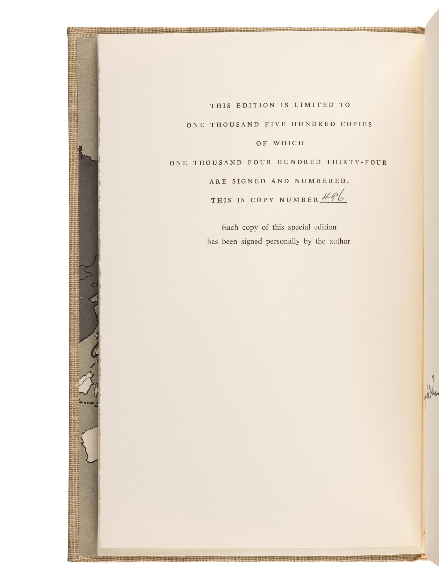 EISENHOWER, Dwight D. (1890-1969). The White House Years: Waging Peace, 1956-1961 . Garden City, NY: Doubleday & Company, Inc., 1965.