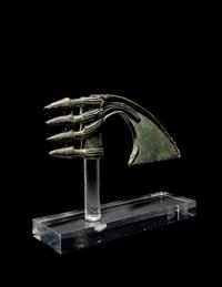 A Luristan Bronze Axe Head