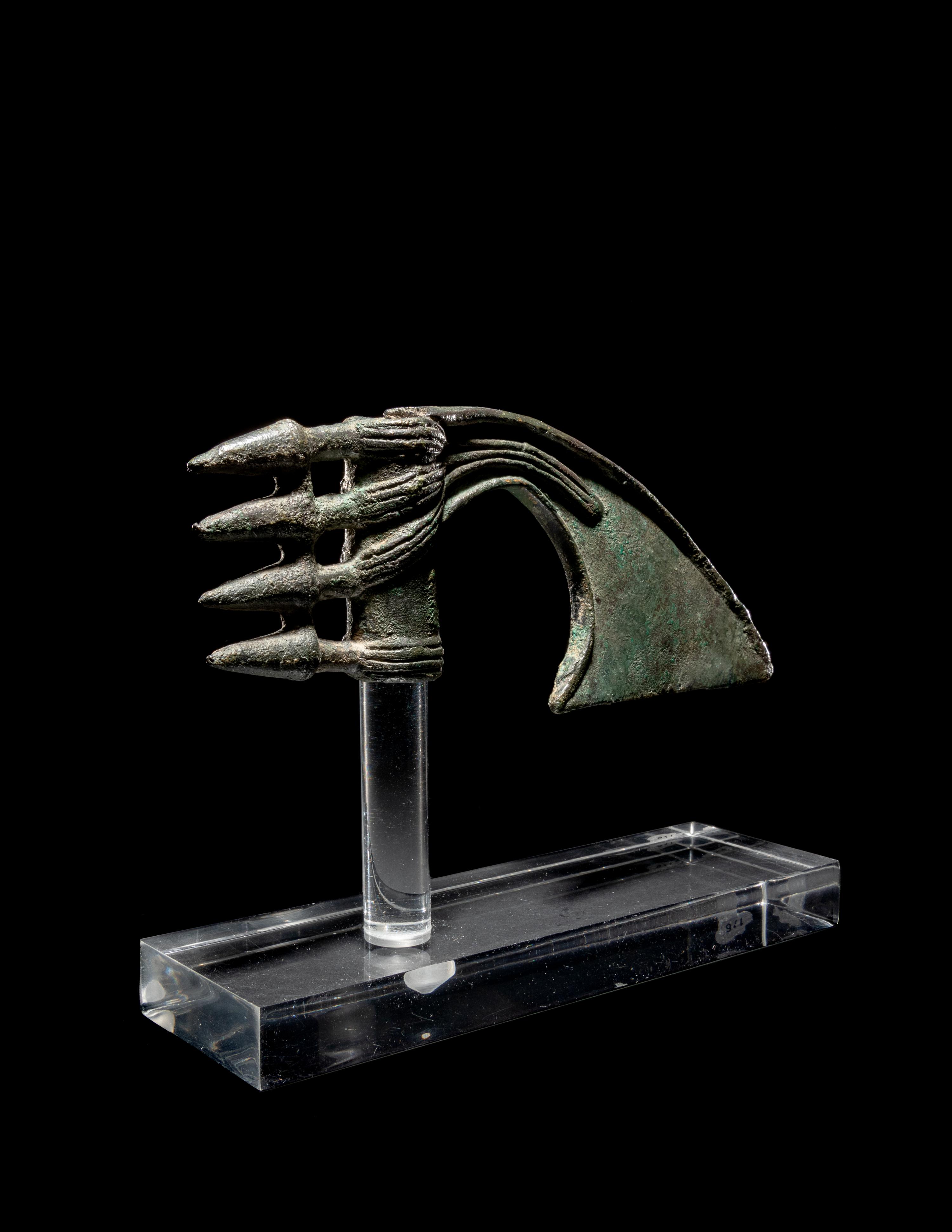 A Luristan Bronze Axe Head