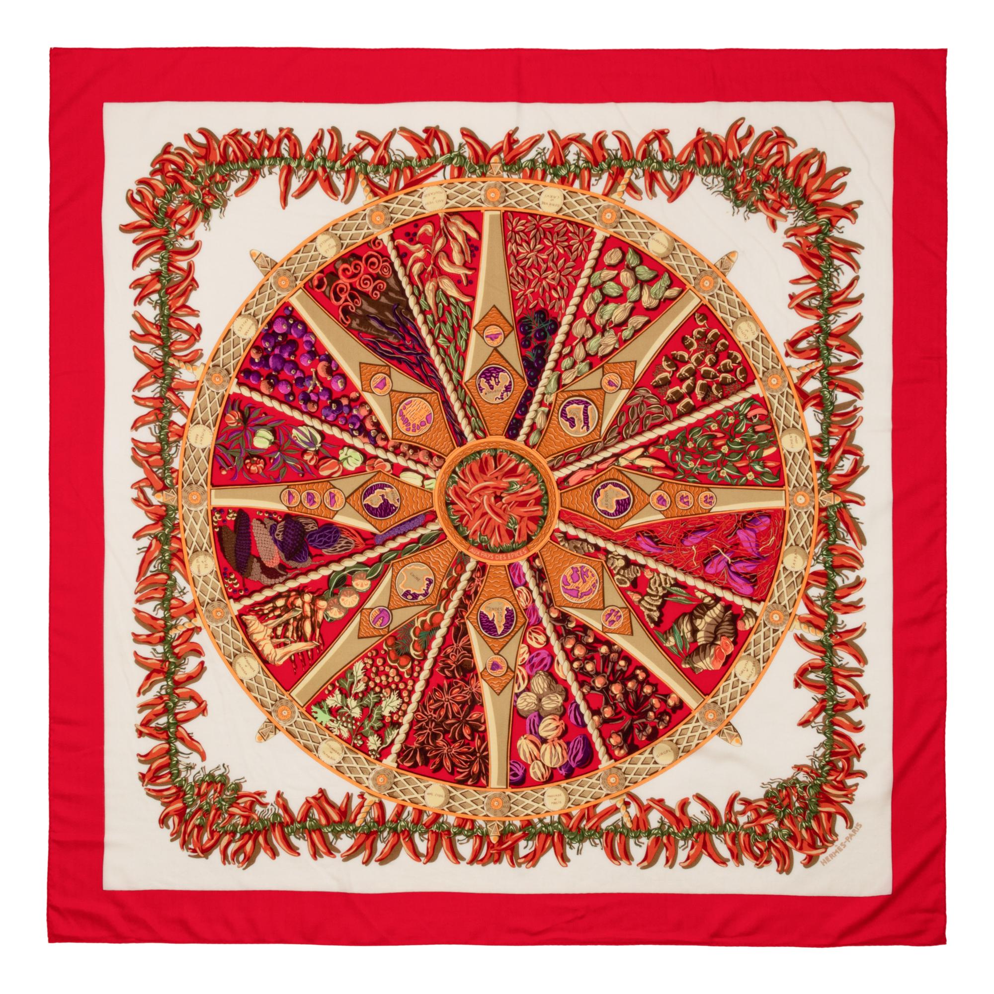 Hermès 140cm Cashmere & Silk Shawl