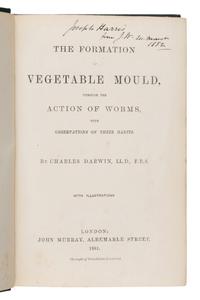 Darwin, Charles (1809-1882). The Formation of Vegetable Mould, through the Action of Worms, with Observations on Their Habits . London: John Murray, 1881.