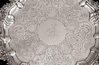 A Pair of George IV Scottish Silver Trays — James & William Marshall, Edinburgh, 1829