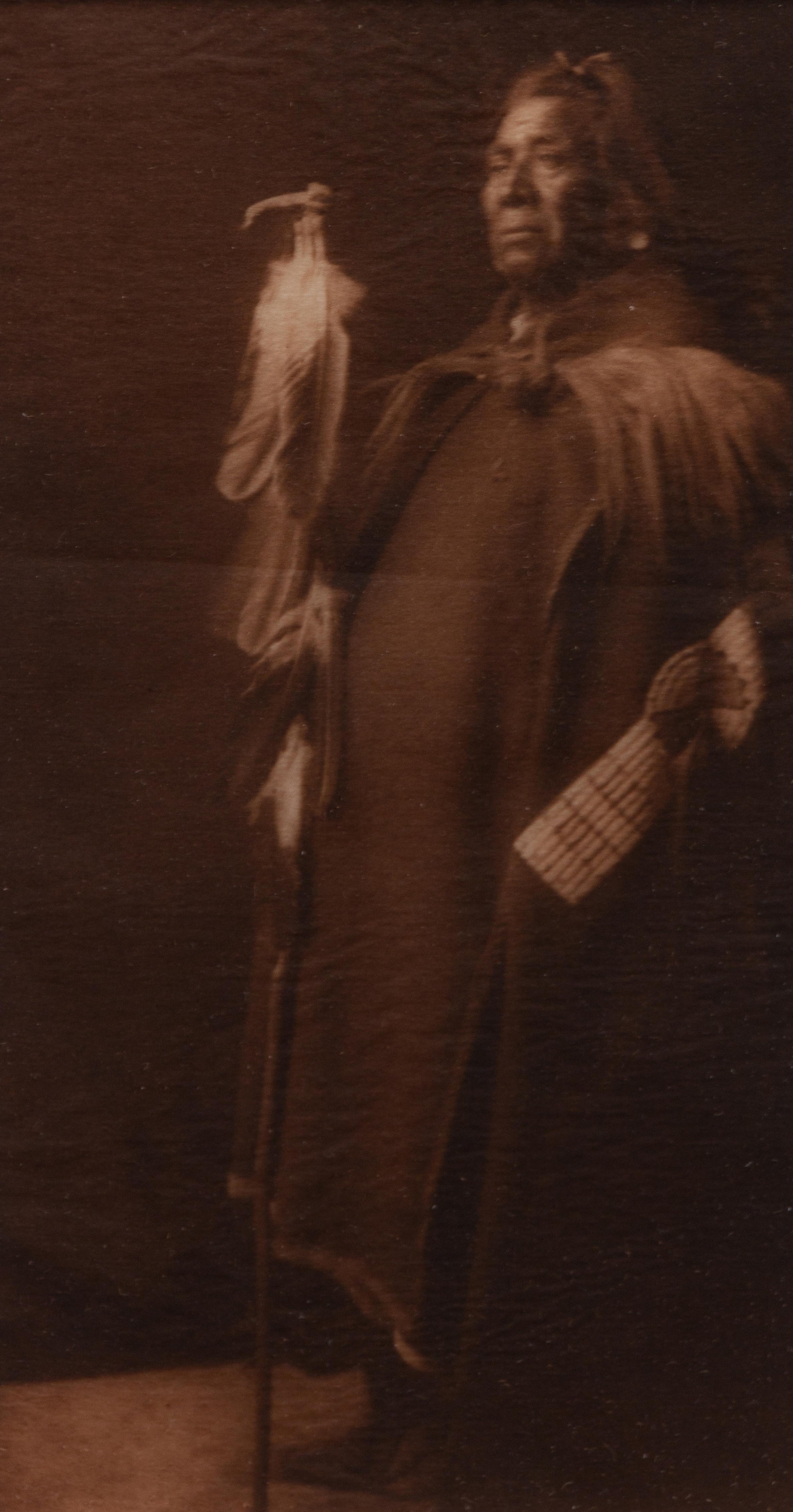 Seven photogravures: Cheyenne Girl, Nespilim Woman , Homeward Bound, An Isleta Boy, On the Shores at Nootka , Puget Sound Type , Running Fisher - Atsina