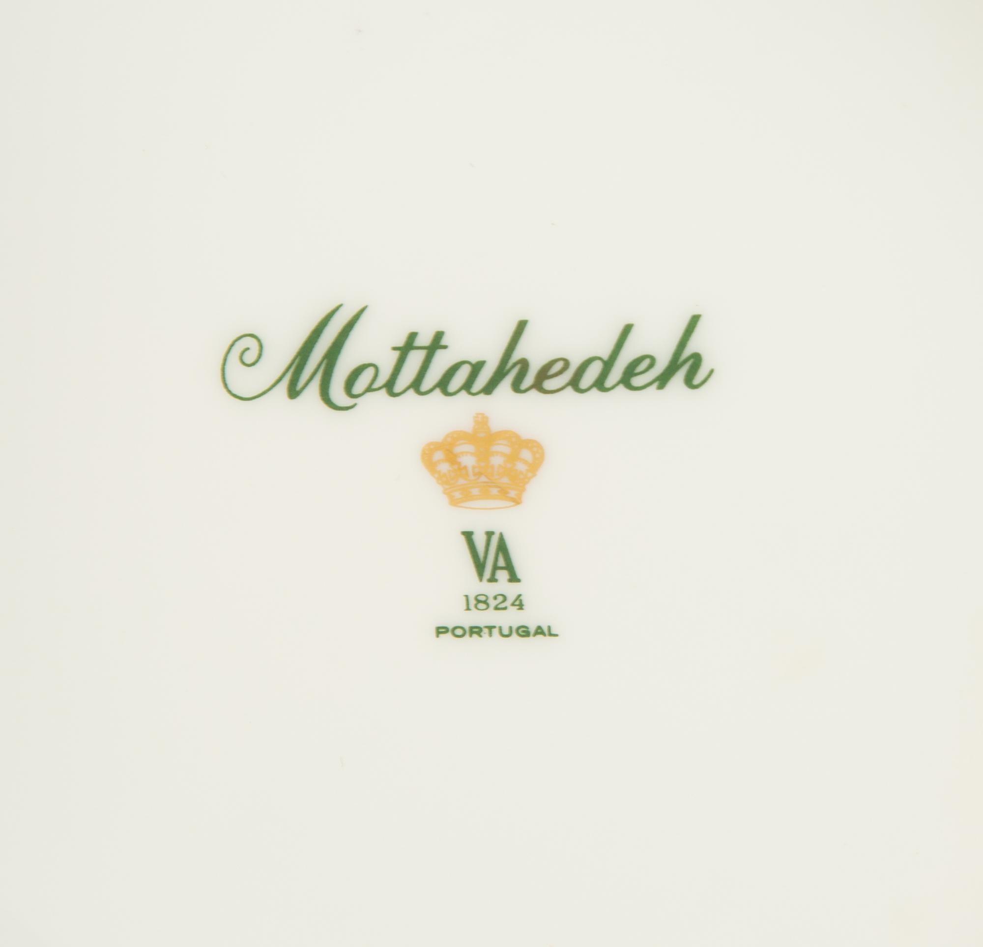 Three Mottahedeh Porcelain Articles