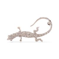 DIAMOND LIZARD BROOCH