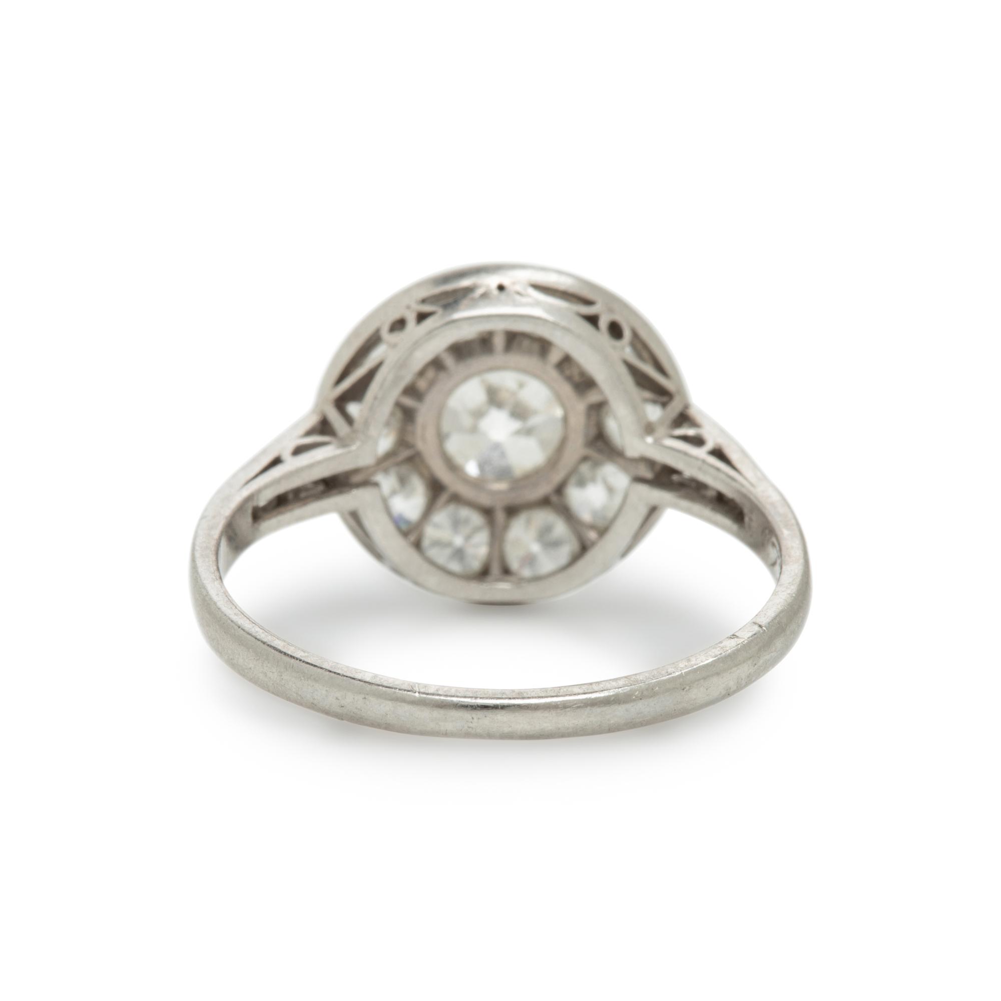Art Deco, Diamond and Platinum Ring