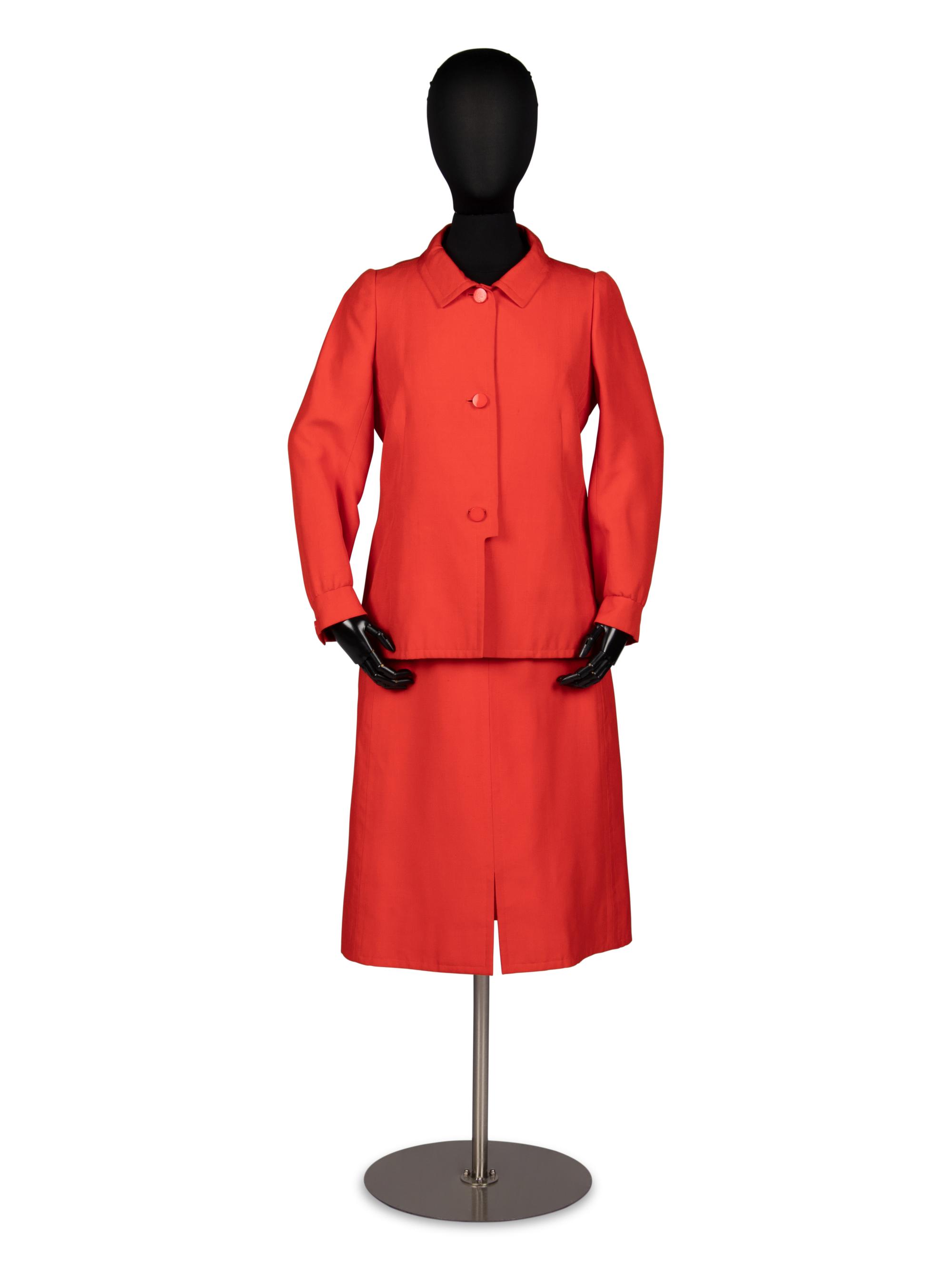 Givenchy Haute Couture Suit, 1970