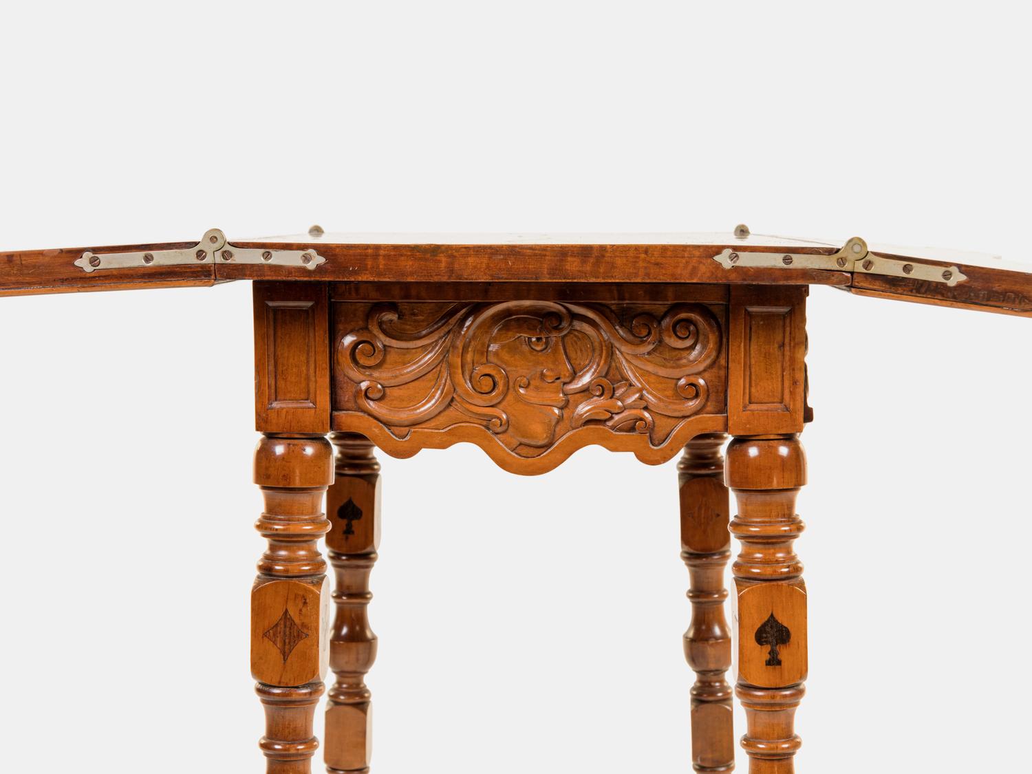 Fold-Over Card Table