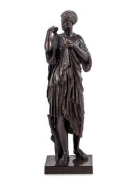A Bronze Figure of Diana of Gabii After Praxiteles