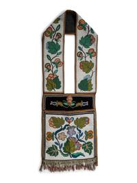 Anishinaabe Beaded Bandolier Bag