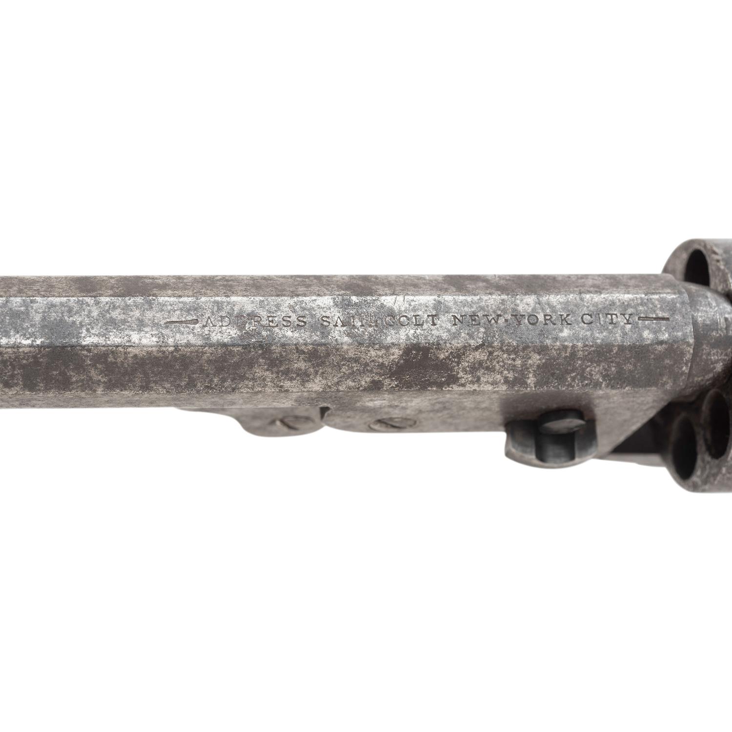 USN Colt Model 1851 "Navy-Navy" Percussion Revolver Delivered to the Boston Navy Yard