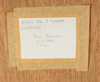 Notes for a Summer Landscape, 1971