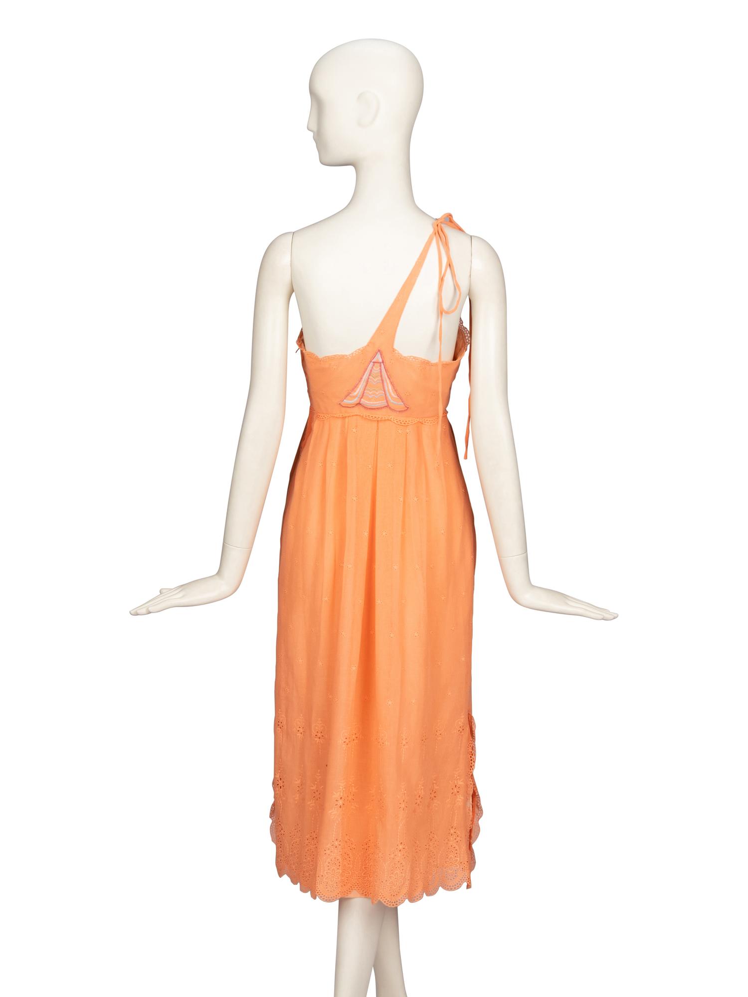 Bill Gibb, Embroidered Day Dress, 1970s