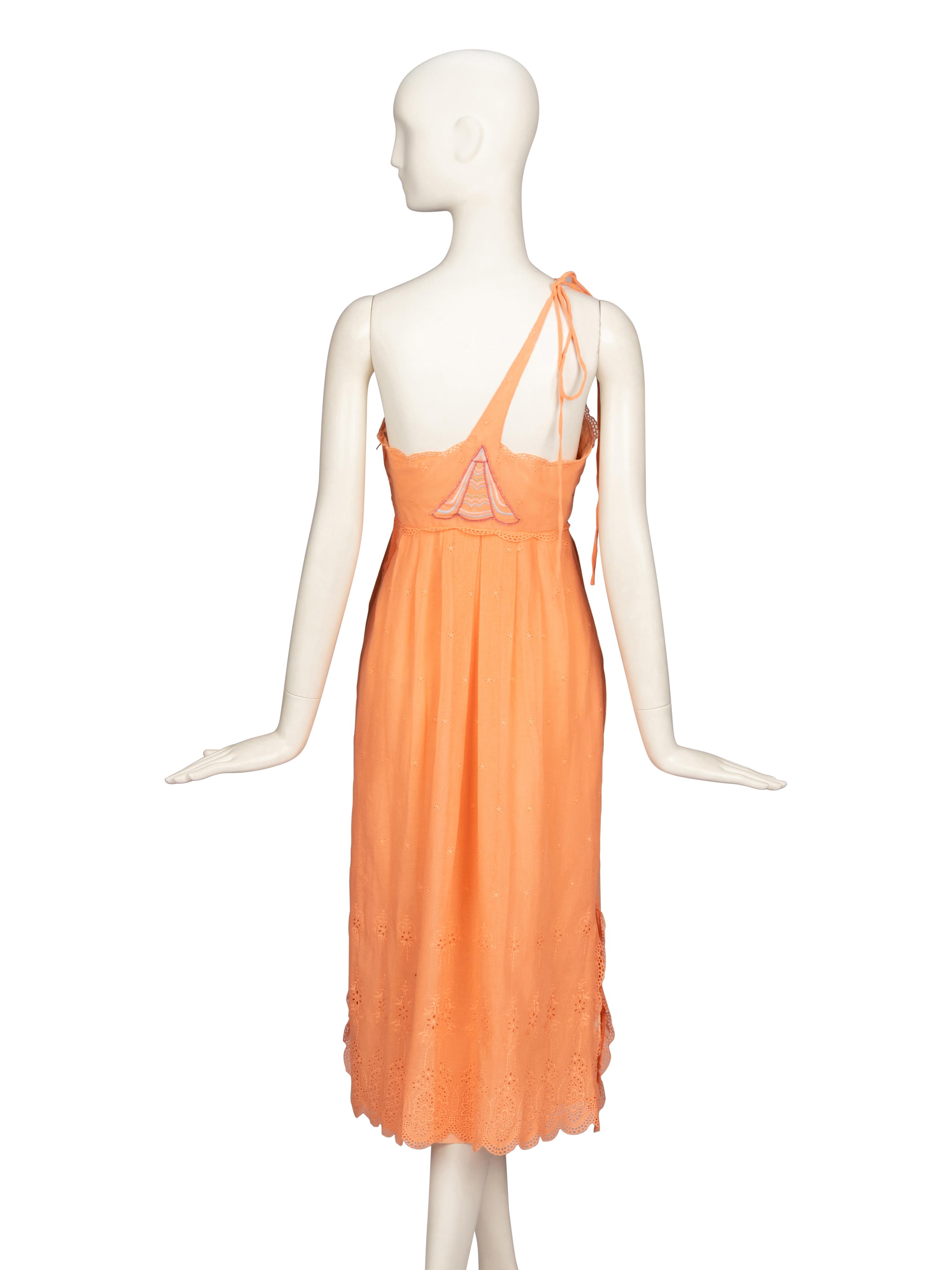 Bill Gibb, Embroidered Day Dress, 1970s