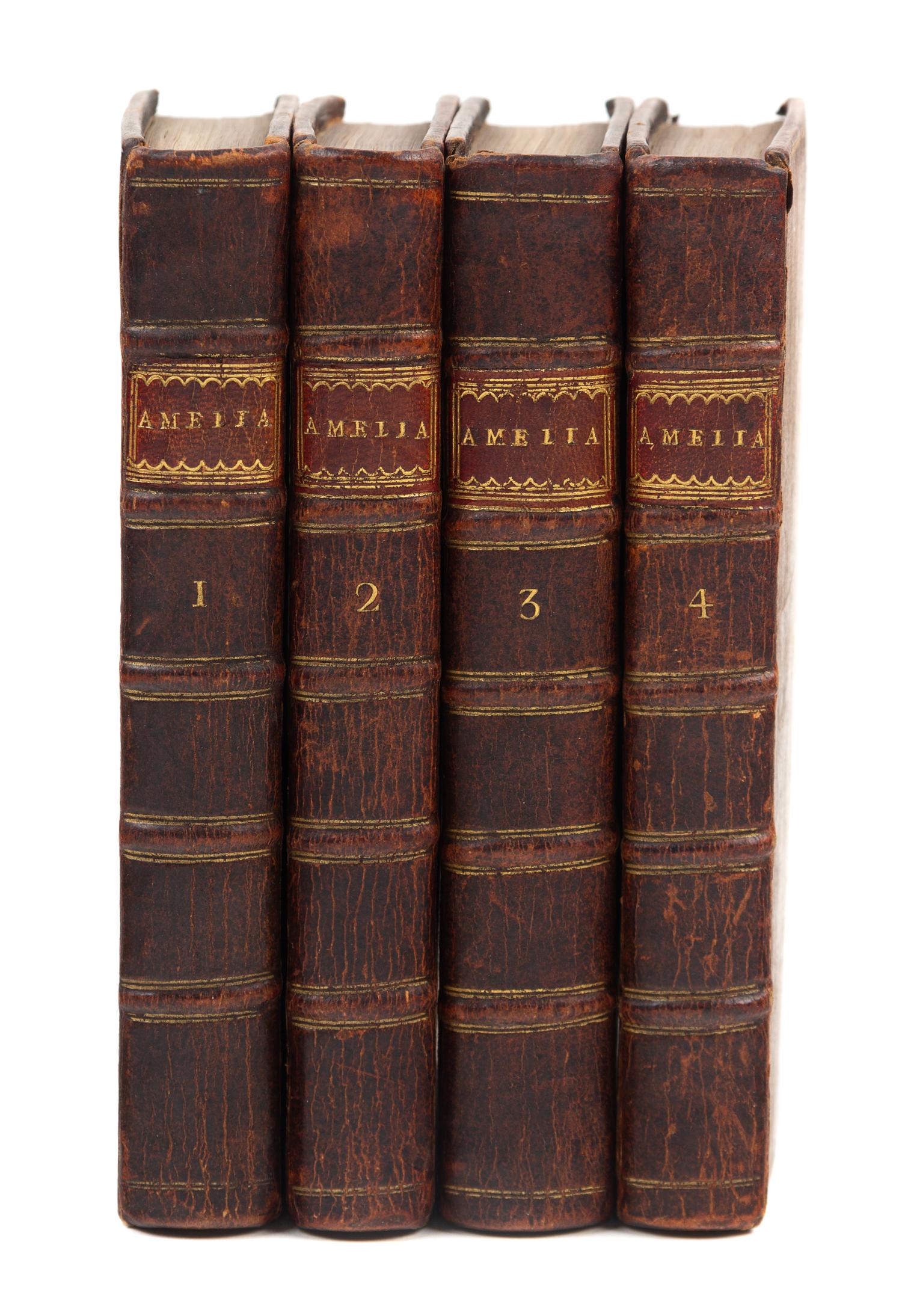 FIELDING, Henry (1707-1754). Amelia . London: Printed for A. Millar, 1752.