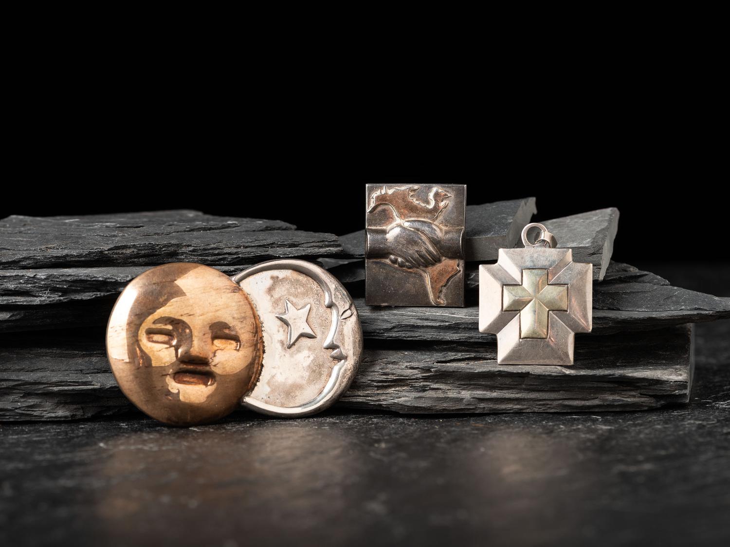 Taxco Mixed Metal Jewelry, 1940-1946