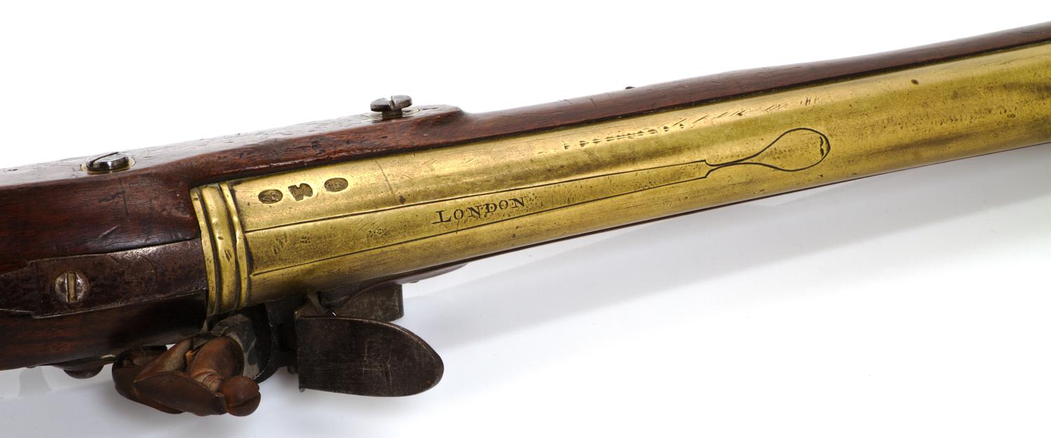 An English Blunderbuss, RICHARD WILSON, LONDON, LATE 18TH CENTURY, Overall length 32, barrel length 16 inches. — RICHARD WILSON, LONDON, LATE 18TH CENTURY,