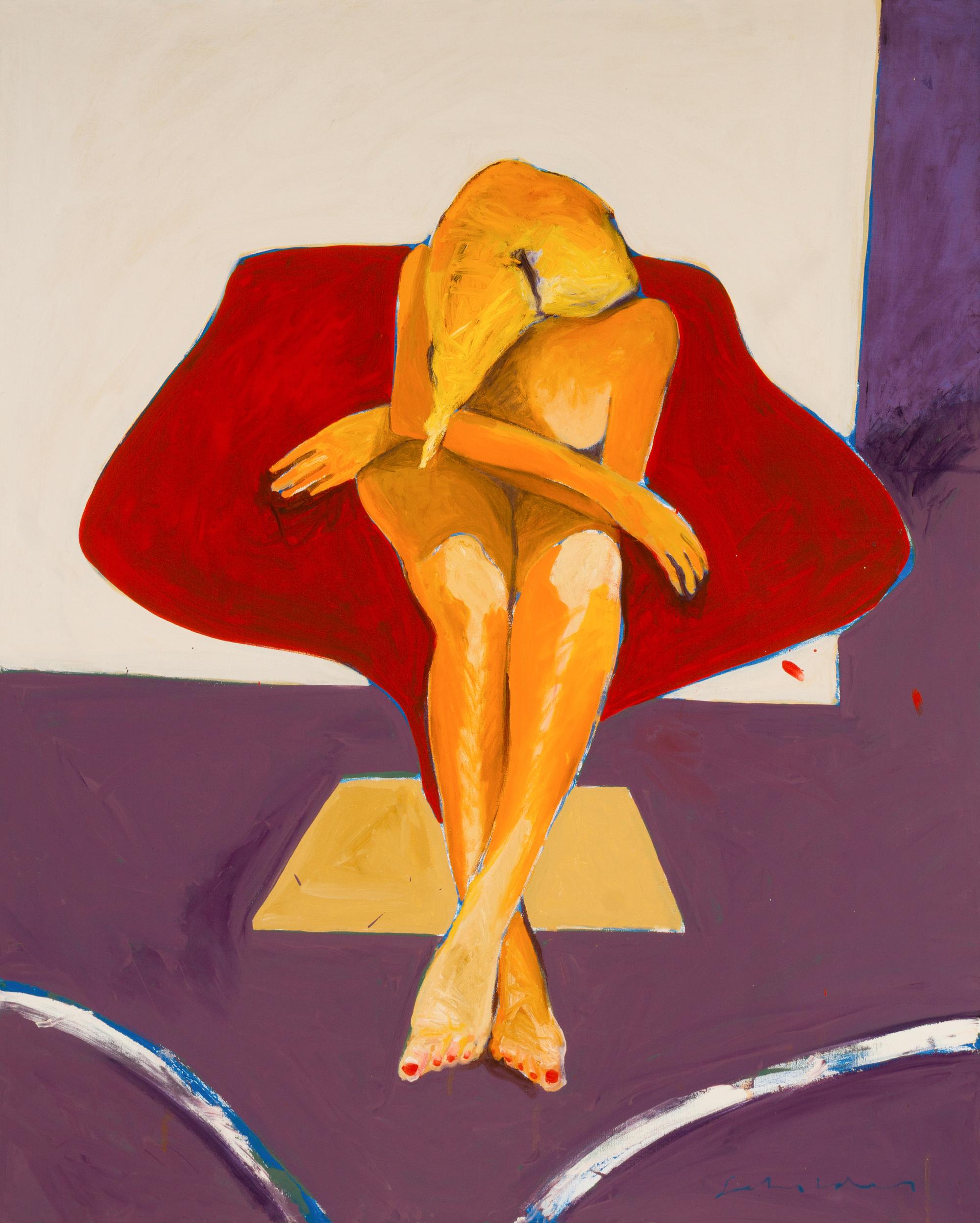 Mystery Woman in Chair