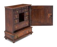 A William and Mary Walnut Table Cabinet
