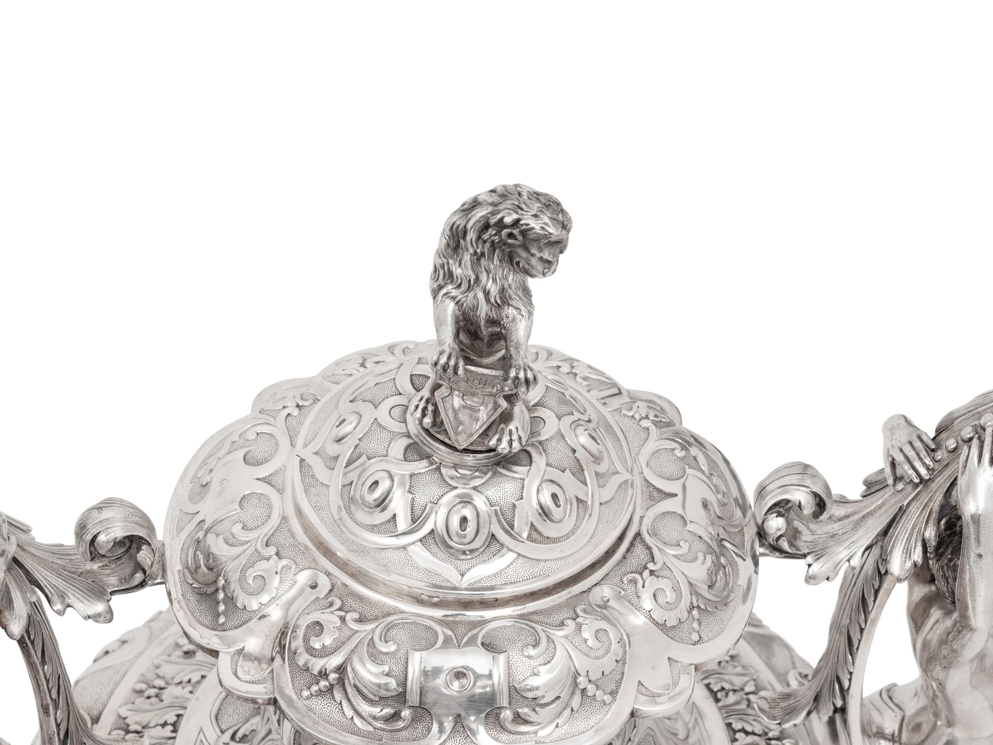 A Louis-Philippe Silver Six-Piece Tea and Coffee Service
