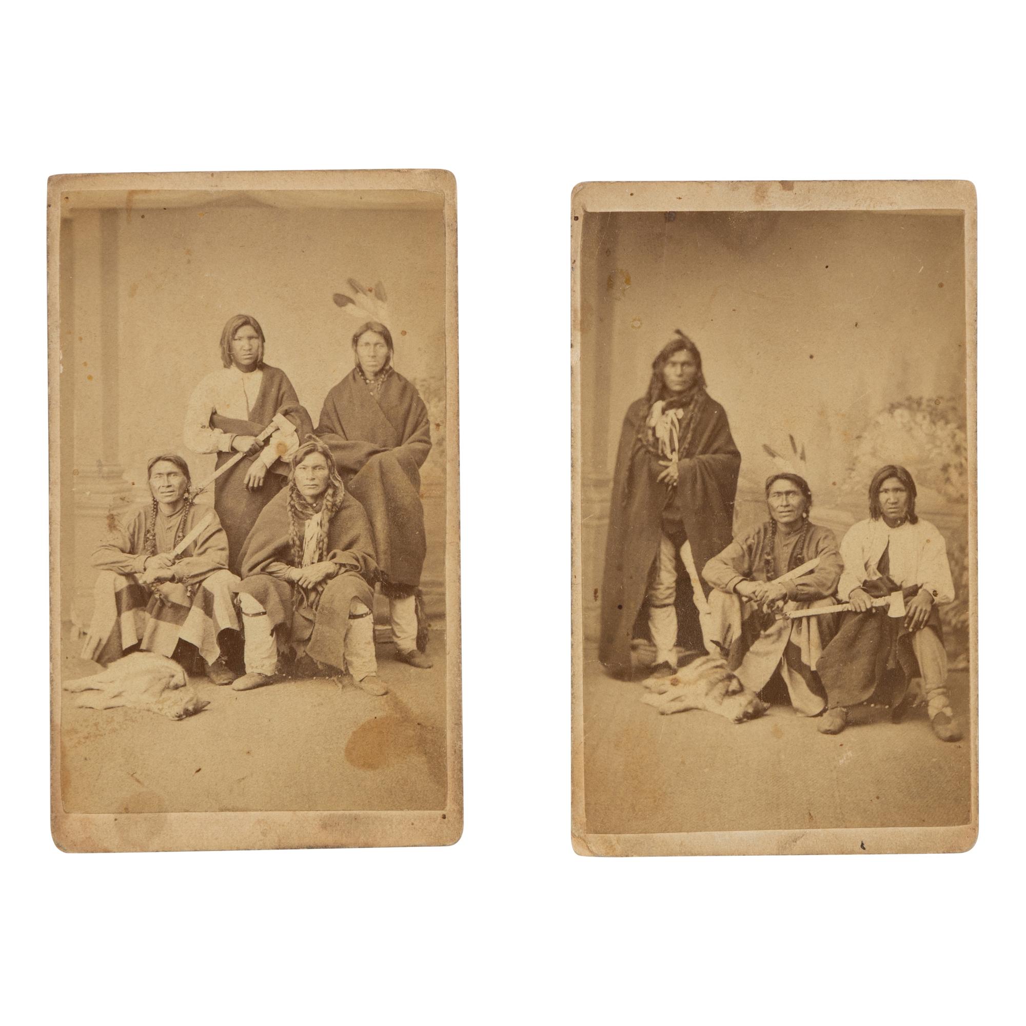 Caswell and Davy — Chippewa or Sioux men. Duluth, MN.