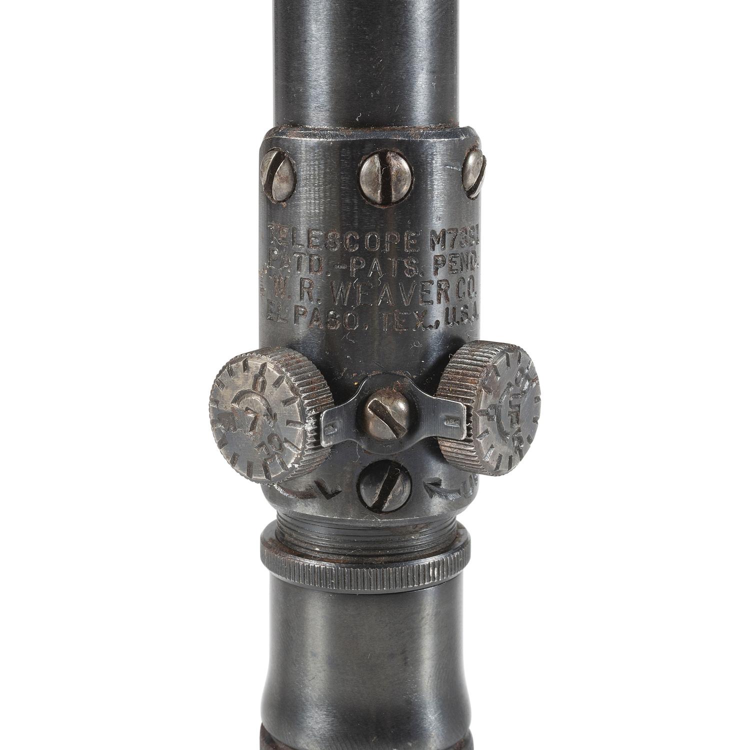 WWII Era Weaver Model 73B1 Scope for the O3-A4 Springfield
