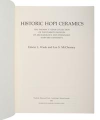 [SOUTHWEST] Historic Hopi Ceramics: The Thomas V. Keam Collection of the Peabody Museum of Archaeology and Ethnology, Harvard University