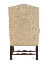 A Chippendale Style Diminutive Mahogany Wing Chair — 19TH CENTURY