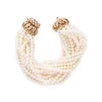 YELLOW GOLD, CULTURED PEARL, AND DIAMOND BRACELET