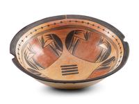 Polychrome Pottery Dish