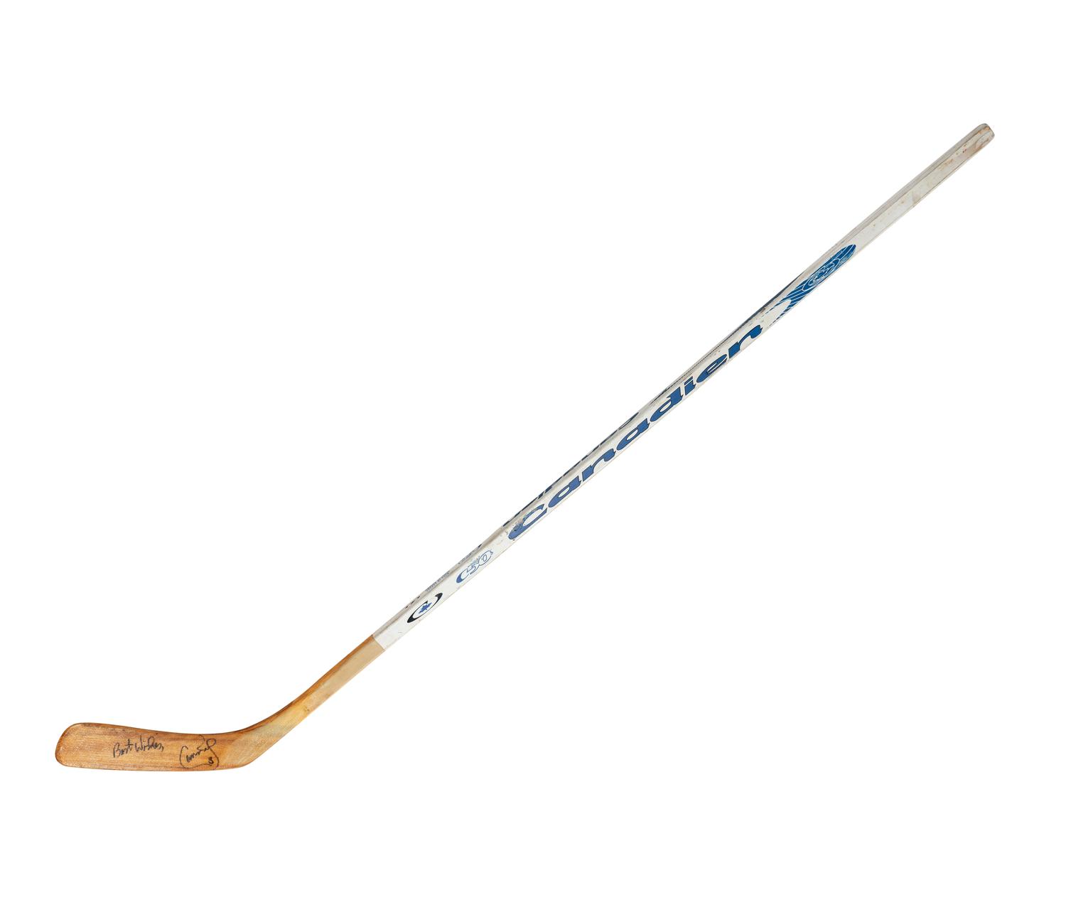 A Cam Neely Signed Autograph Hockey Stick,