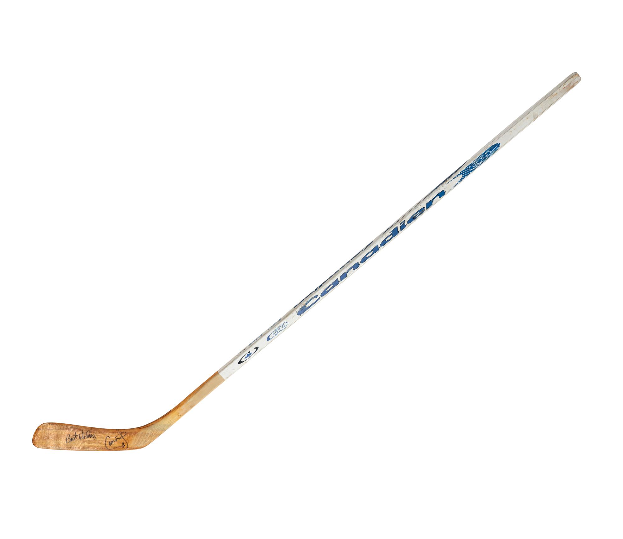A Cam Neely Signed Autograph Hockey Stick,
