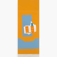 Robert Motherwell (American, 1915-1991) Summer Light Series: Harvest, with Blue Shadow